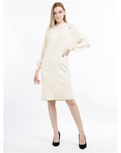 Трикотажное платье, белый Dreimaster