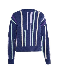 Пуловер, синий Izia