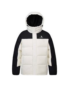 Пуховик унисекс, Фантом Черный/Фантом Черный Camel