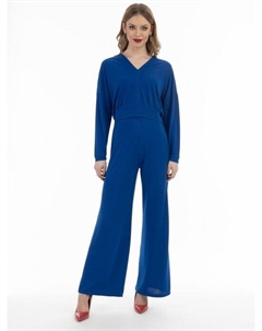 Укороченная рубашка с длинными рукавами, синий Faina