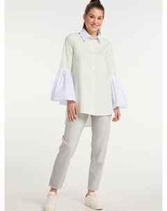 Блузка, зеленый Mymo