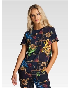 Футболка с рисунком, синий Carlo colucci