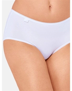 Трусики миди, набор из 6 шт., микрофибра 24/7., белый Sloggi