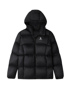 Пуховик унисекс, Черный Camel