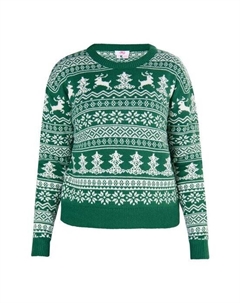 Рождественский свитер, зеленый Mymo