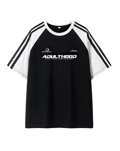 Футболка унисекс, Черно-белый Red dragonfly