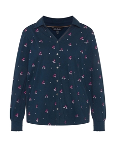 Лонгслив, морской Ulla popken