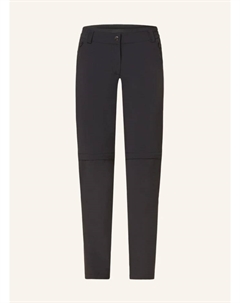 Велосипедные шорты yaras zo с утепленными внутренними шортами, черный Vaude