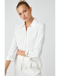 Женская белая рубашка, экрю Koton