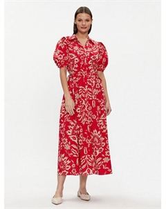 Платье-рубашка стандартного кроя, красный Liu jo