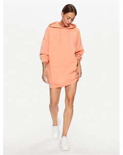 Платье на каждый день, стандартного кроя, коралловый Guess