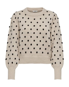 Тонкий вязаный свитер Sweater Sigrid, серый Jdy