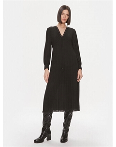 Платье на каждый день, стандартного кроя, черный Liu jo