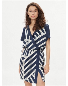 Платье на каждый день, стандартного кроя, синий Liu jo