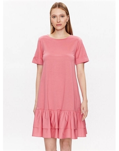 Платье на каждый день, стандартного кроя Weekend Max Mara, розовый Weekend max mara