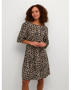 Платье на каждый день, стандартного кроя, коричневый Kaffe