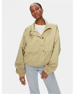 Ветровка свободного кроя, бежевый Hugo