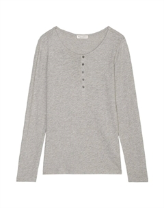 Лонгслив Shirt, серый Marc o'polo