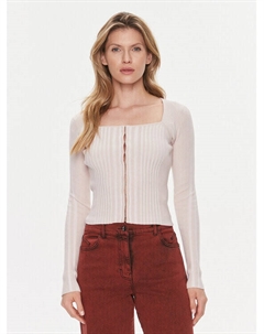 Кардиган приталенного кроя, бежевый Guess