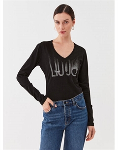 Блуза стандартного кроя, черный Liu jo