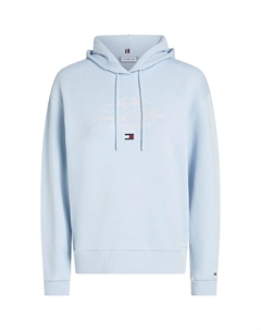 Худи Modern Script Graphic, синий Tommy hilfiger
