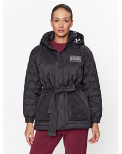 Зимнее пальто стандартного кроя, черный Guess