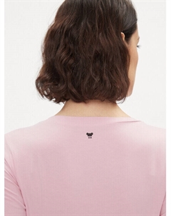 Блуза стандартного кроя Weekend Max Mara, розовый Weekend max mara