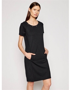 Платье на каждый день, стандартного кроя, черный Liu jo