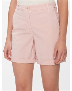 Тканевые шорты стандартного кроя, розовый Tommy hilfiger