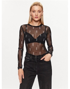 Узкая блузка, черный Hugo