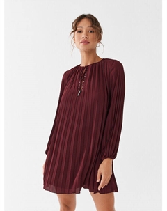 Платье на каждый день свободного кроя, красный Liu jo