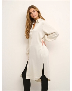 Платье-рубашка свободного кроя, экрю Kaffe