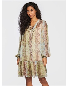 Платье на каждый день, стандартного кроя, зеленый Guess