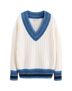 Тонкий вязаный свитер Sweater, белый Next