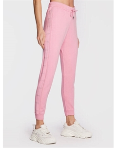 Трикотажные брюки стандартного кроя, розовый Liu jo