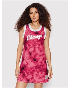 Платье на каждый день, стандартного кроя, красный Mitchell and ness