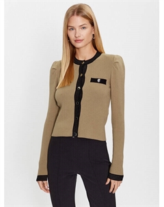 Кардиган стандартного кроя, коричневый Liu jo