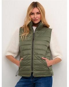 Жилет стандартного кроя, зеленый Kaffe