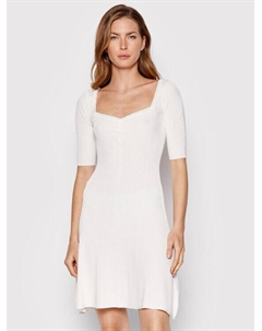 Платье на каждый день расклешенного кроя, белый Guess