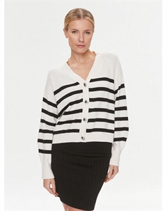 Кардиган стандартного кроя, экрю Guess