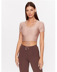 Блуза стандартного кроя, серый Guess