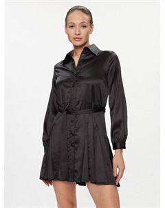 Платье-рубашка стандартного кроя, черный Liu jo
