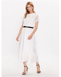 Платье на каждый день, стандартного кроя, белый Liu jo