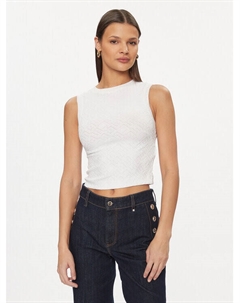 Блуза стандартного кроя, белый Guess