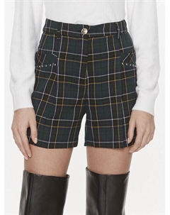 Тканевые шорты свободного кроя, зеленый Liu jo