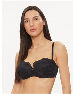 Бюстгальтер с эффектом "пуш-ап, черный Selmark