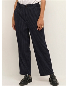 Тканевые брюки стандартного кроя, синий Kaffe