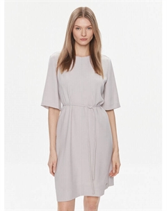 Платье на каждый день, стандартного кроя, серый Calvin klein