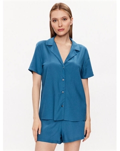 Пижамы стандартного кроя, синий Calvin klein