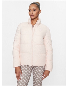 Пуховик стандартного кроя, розовый Guess